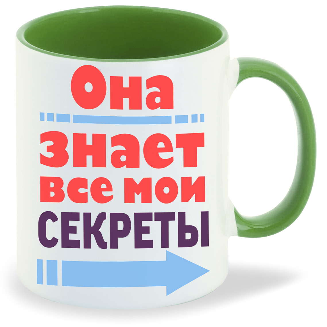 

Кружка CoolPodarok Она знает все мои секреты есть пара, Она знает все мои секреты есть пара