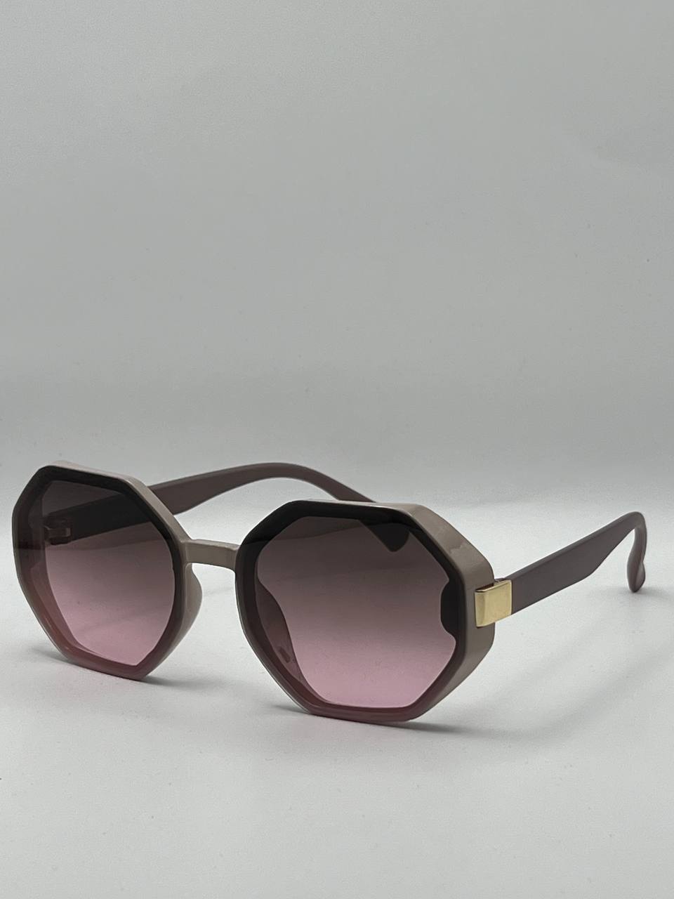 Солнцезащитные очки женские SunGold Бабочка-6 розово-сиреневые