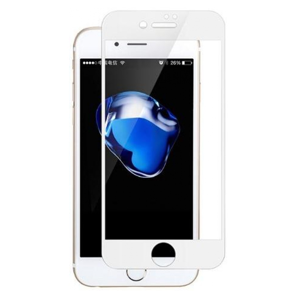 фото Защитное стекло mivo для iphone 7/8-4.7 white