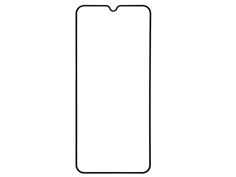 

Защитное стекло Broscorp для Realme C21Y RM-C21Y-FSP-GLASS-BLACK, Realme C21Y