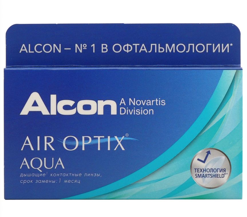 

Air Optix Aqua (6 линз) + Biotrue 300 мл.(8.6, -4.00), Aqua 6 линз + Biotrue