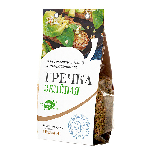 

Зеленая Гречка Образ Жизни 250 Г (2шт.), 10053588