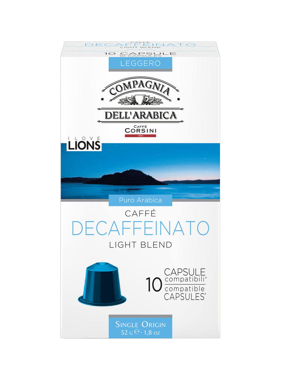 

Кофе в капсулах Compagnia Dell'Arabica DECAFFEINATO Nespresso® 52г