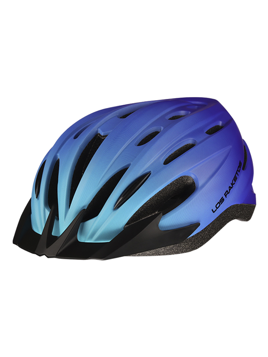 Шлем велосипедный LOS RAKETOS FLASH blue-violet, р-р L/XL