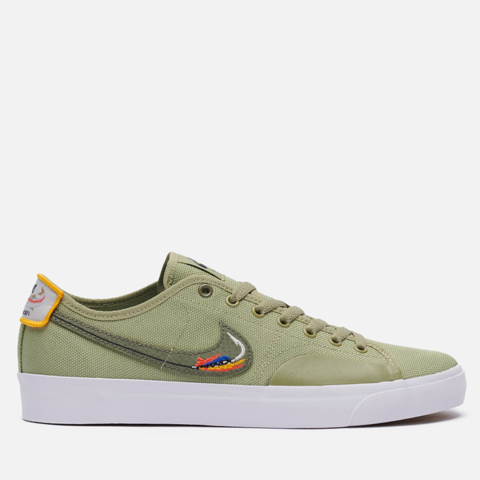 

Кеды унисекс Nike SB Blazer Court DVDL хаки 38 EU, Blazer Court DVDL