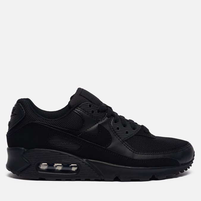 

Кроссовки женские Nike Air Max 90 Recraft черные 40.5 EU, Air Max 90 Recraft