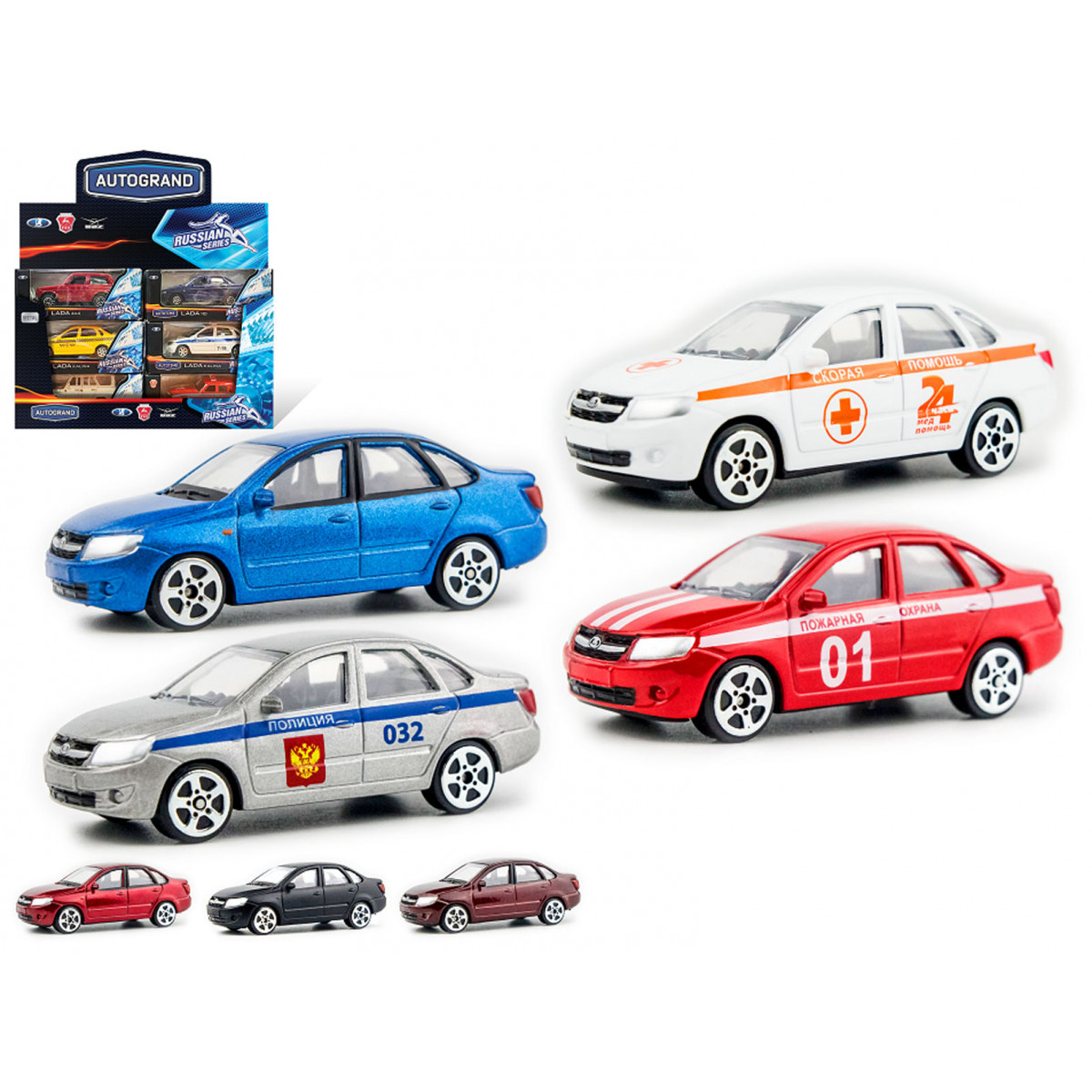 

Машинка "Lada Granta", 1:60