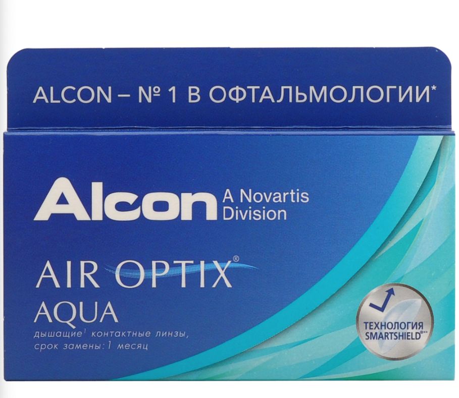 

Air Optix Aqua (3 линзы) + One Step 360 мл.(8.6, -7.50), Aqua 3 линзы + One Step