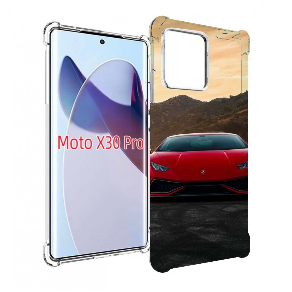 

Чехол MyPads lamborghini ламборгини 1 мужской для Motorola Moto X30 Pro, Прозрачный, Tocco