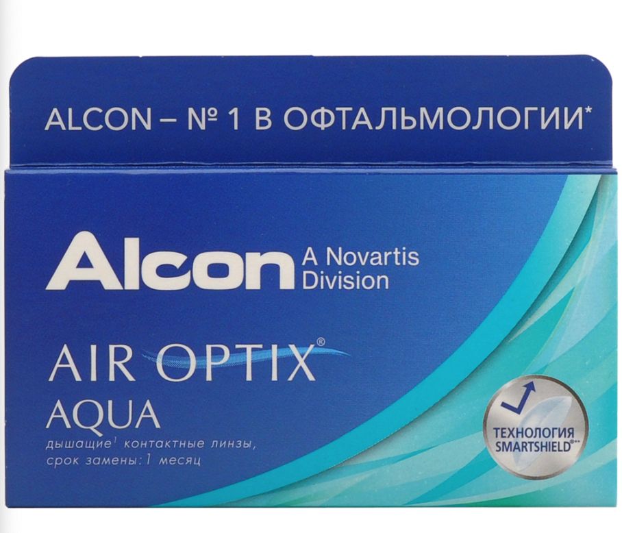 

Air Optix Aqua (3 линзы) + One Step 360 мл.(8.6, -7.00), Aqua 3 линзы + One Step
