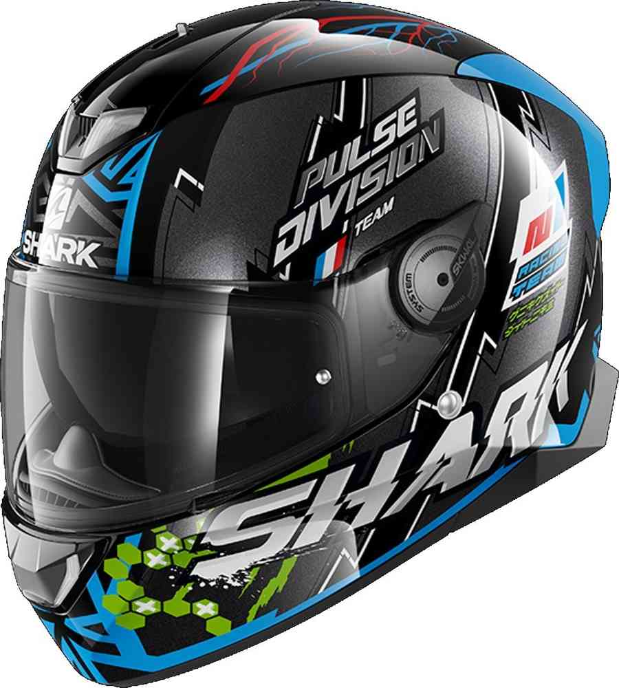 

Шлем SHARK SKWAL 2 NOXXYS Black/Blue/Green L