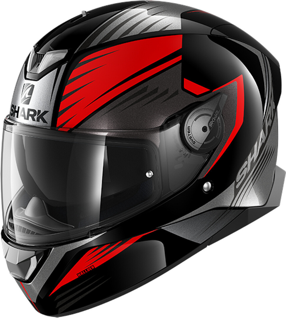 

Шлем SHARK SKWAL 2 HALLDER Black/Red/Antracite M