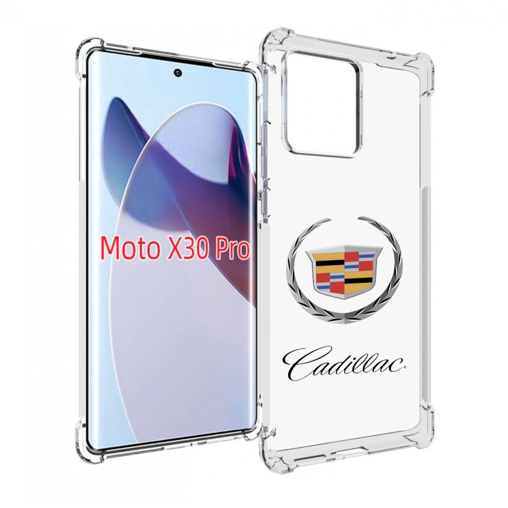 

Чехол MyPads cadillac-кадиллак-4 мужской для Motorola Moto X30 Pro, Прозрачный, Tocco