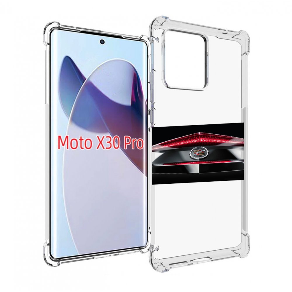 

Чехол MyPads cadillac 3 мужской для Motorola Moto X30 Pro, Прозрачный, Tocco