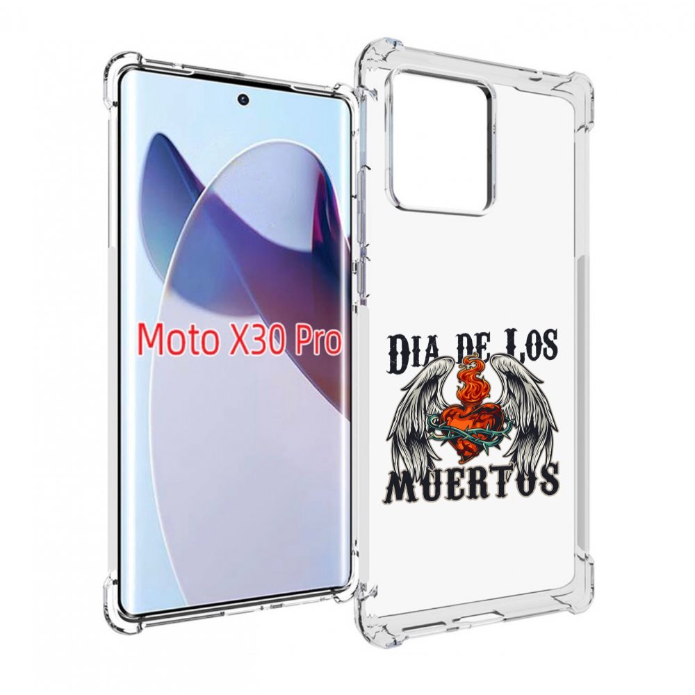 

Чехол MyPads burning-heart для Motorola Moto X30 Pro, Прозрачный, Tocco