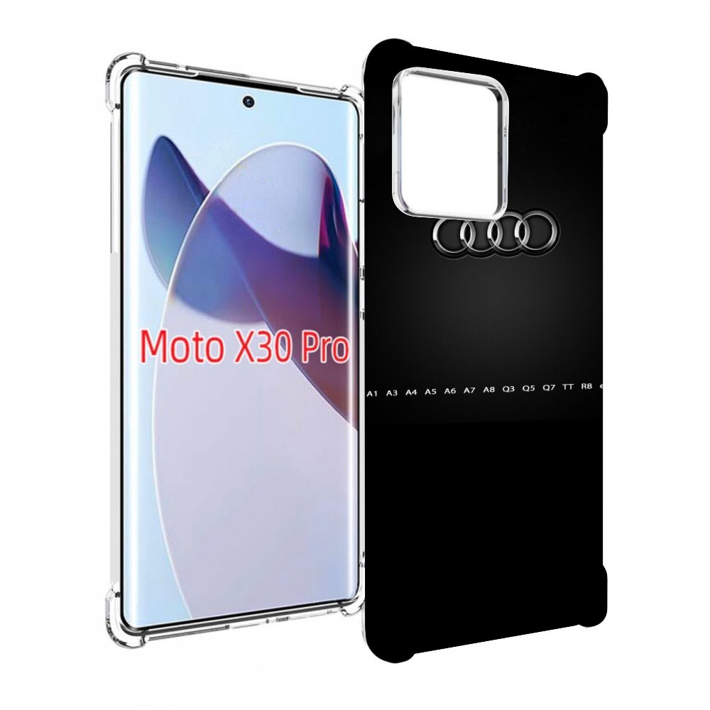 

Чехол MyPads audi ауди 1 мужской для Motorola Moto X30 Pro, Прозрачный, Tocco
