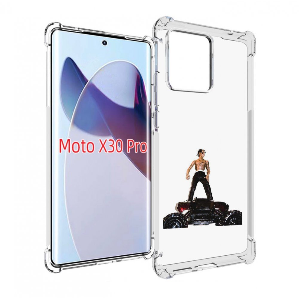 

Чехол MyPads Travis Scott - Rodeo для Motorola Moto X30 Pro, Прозрачный, Tocco