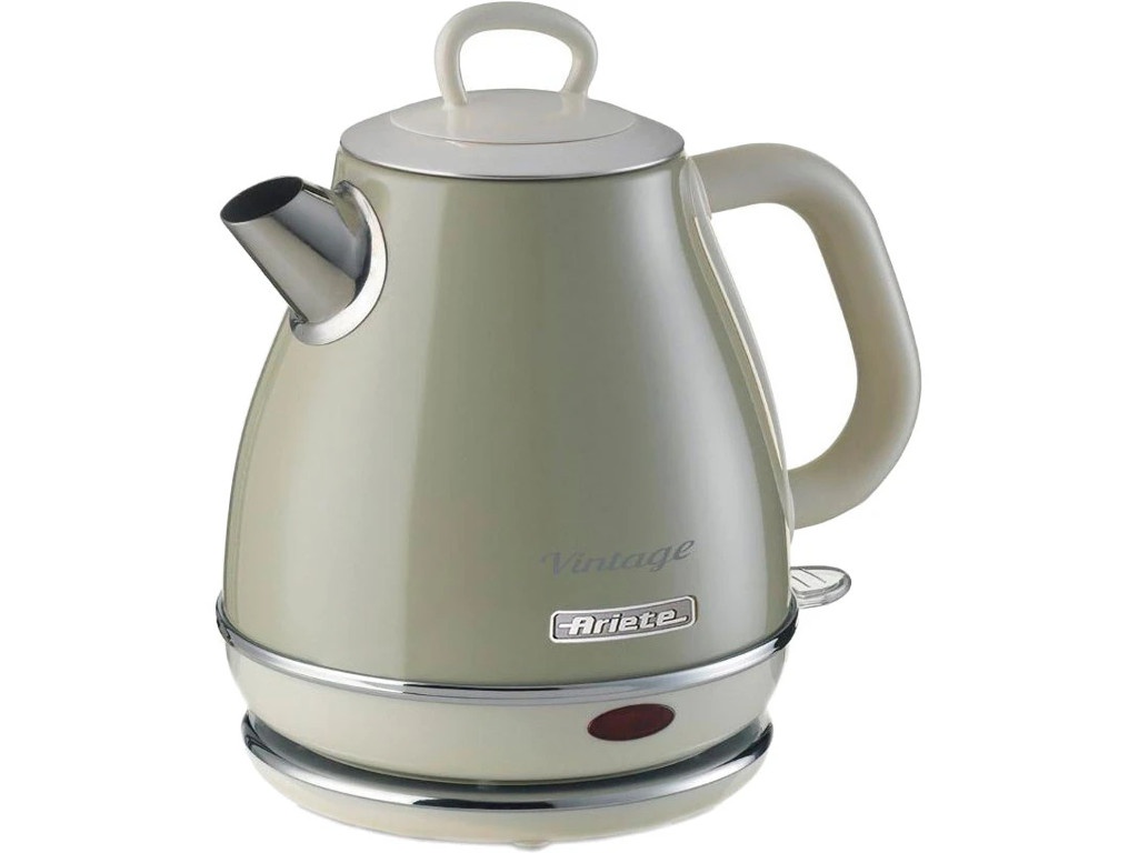 Чайник электрический Ariete Kettle Vintage 1 л бежевый чайник ariete 2875 1 7l