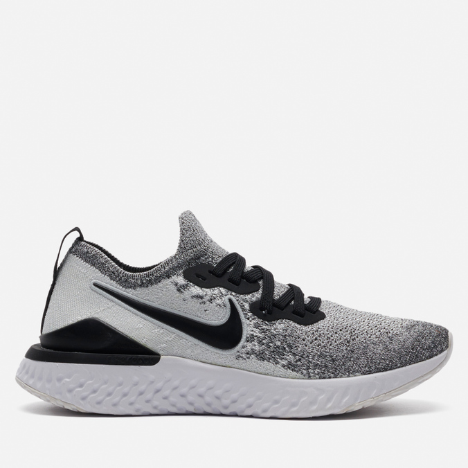 

Кроссовки женские Nike Epic React Flyknit 2 серые 37.5 EU, Epic React Flyknit 2