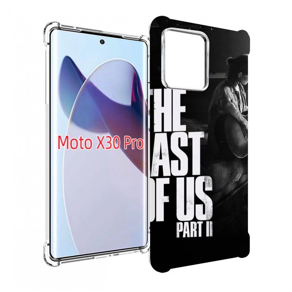 

Чехол MyPads The Last of Us Part II Элли для Motorola Moto X30 Pro, Прозрачный, Tocco