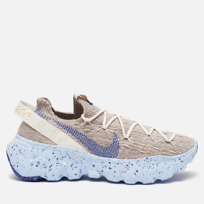 фото Кроссовки женские nike space hippie 04 бежевые 39 eu