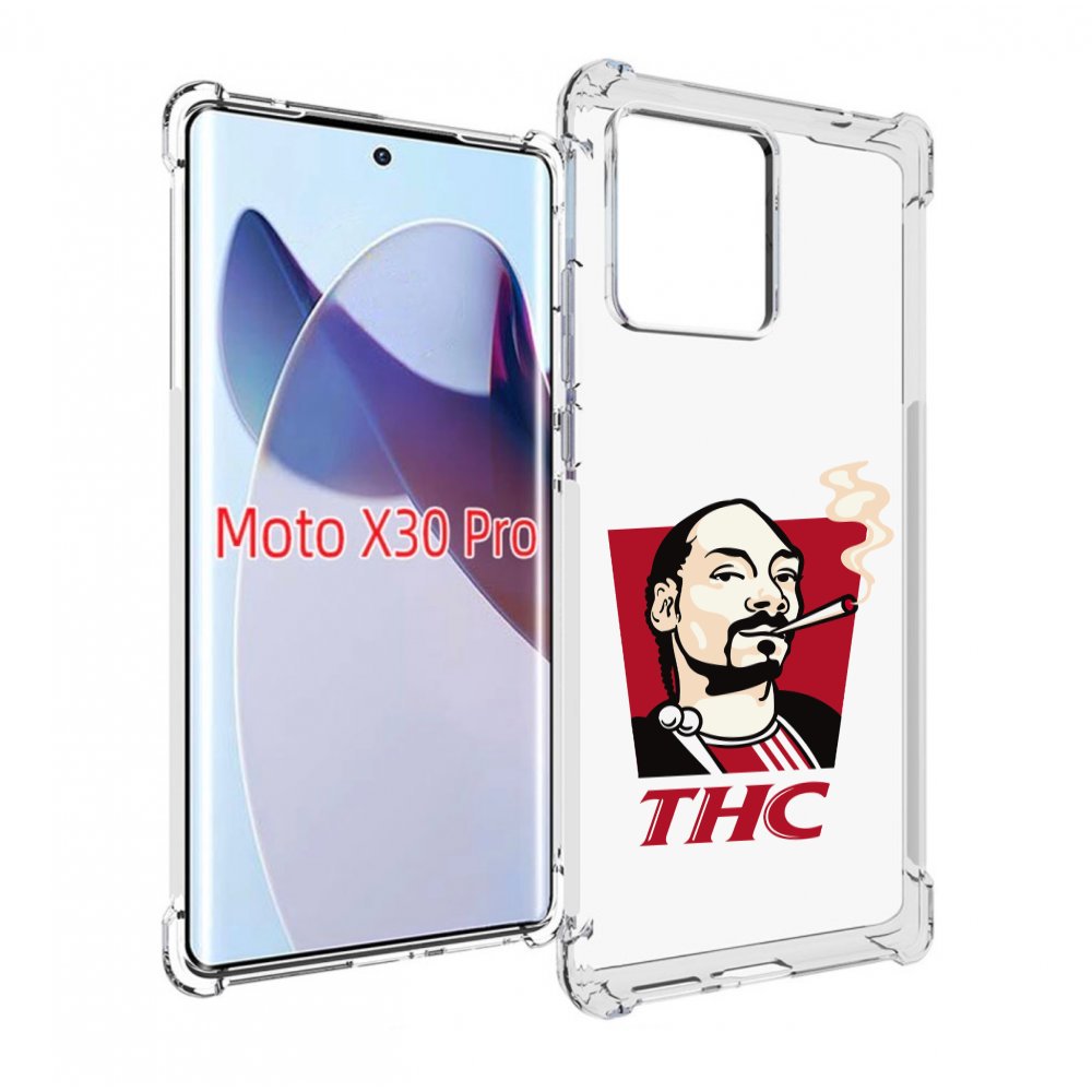 

Чехол MyPads THC для Motorola Moto X30 Pro, Прозрачный, Tocco