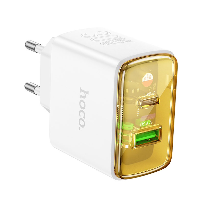 

Сетевое зарядное устройство Hoco CS42A 1xUSB, 1xUSB Type-C 3 А, CS42A