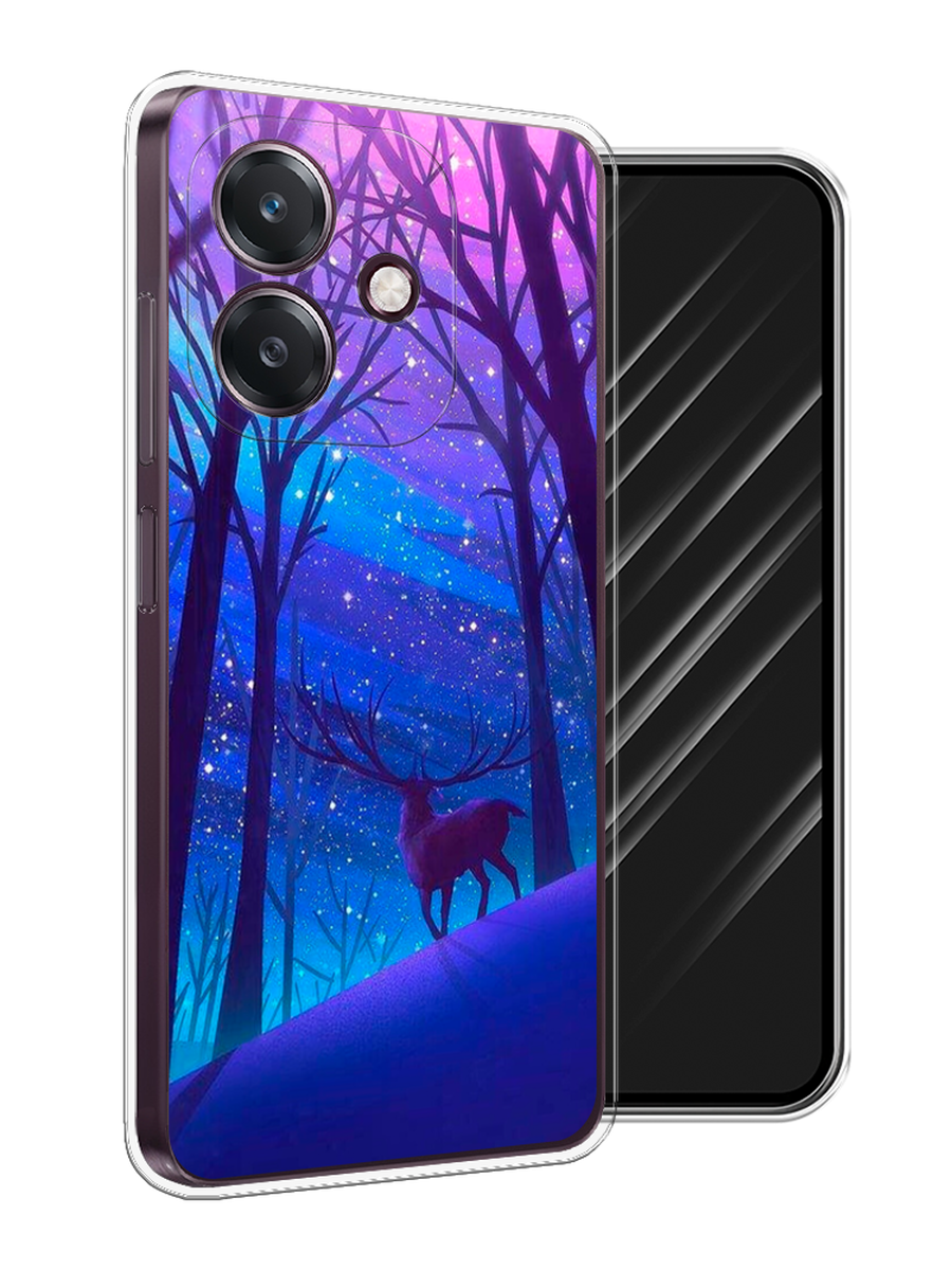 

Чехол Awog на Oppo A3 "Северный олень", Фиолетовый;голубой;синий, 2518650-1