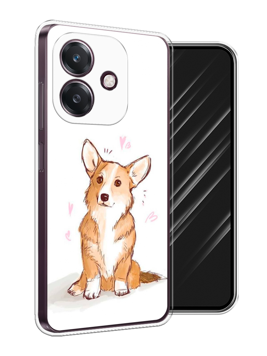 

Чехол Awog на Oppo A3 "Корги любовь", Бежевый;белый, 2518650-1