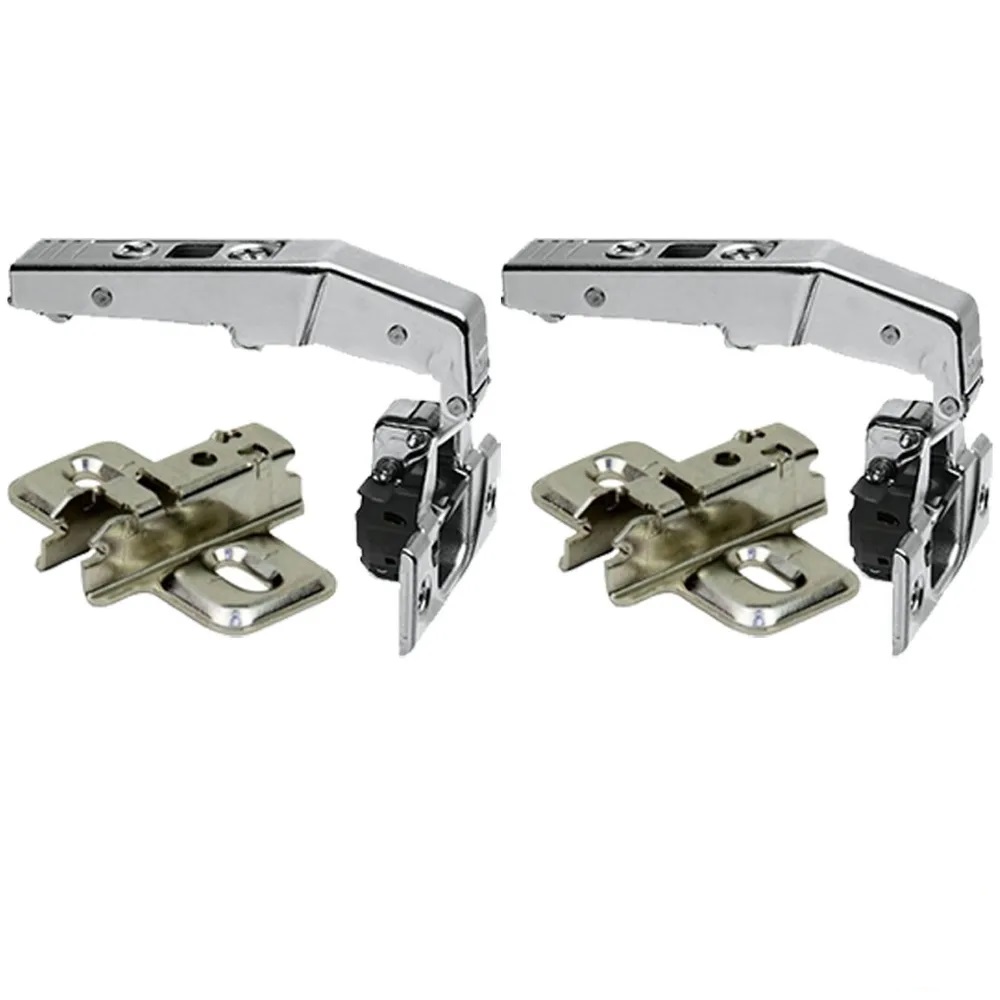 Петля мебельная под фальшпанель BLUM 79В9550,вкладная,с доводчиком,планкой 173L6130,10 шт