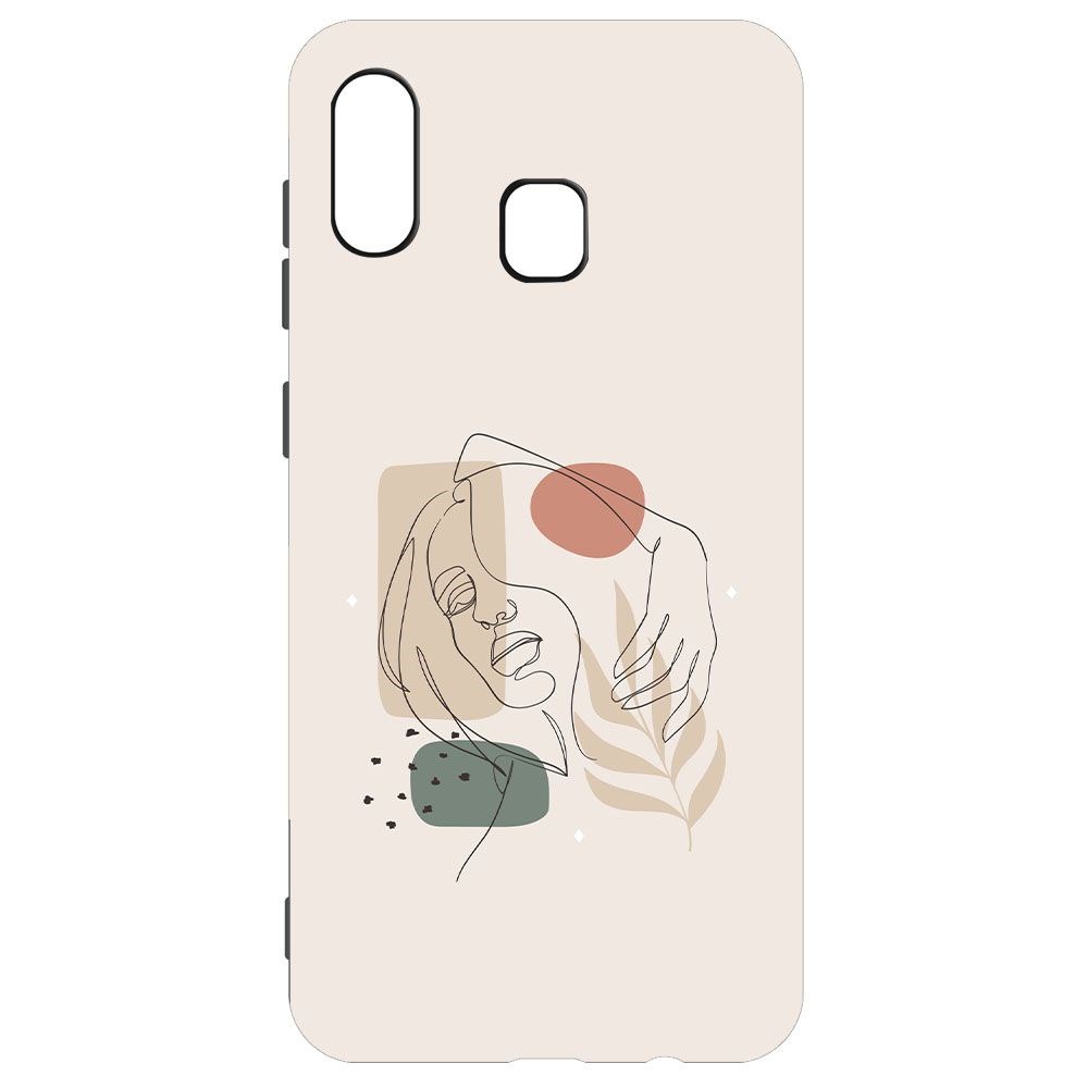 

Чехол-накладка Krutoff Soft Case Грациозность для Samsung Galaxy A20 (A205) черный