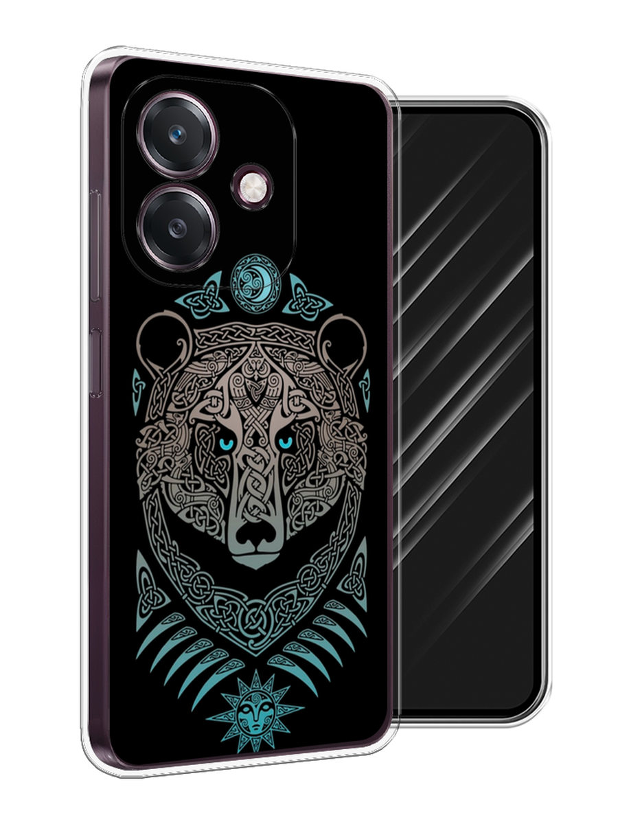 

Чехол Awog на Oppo A3 "Кельтский медведь", Черный;серый, 2518650-1