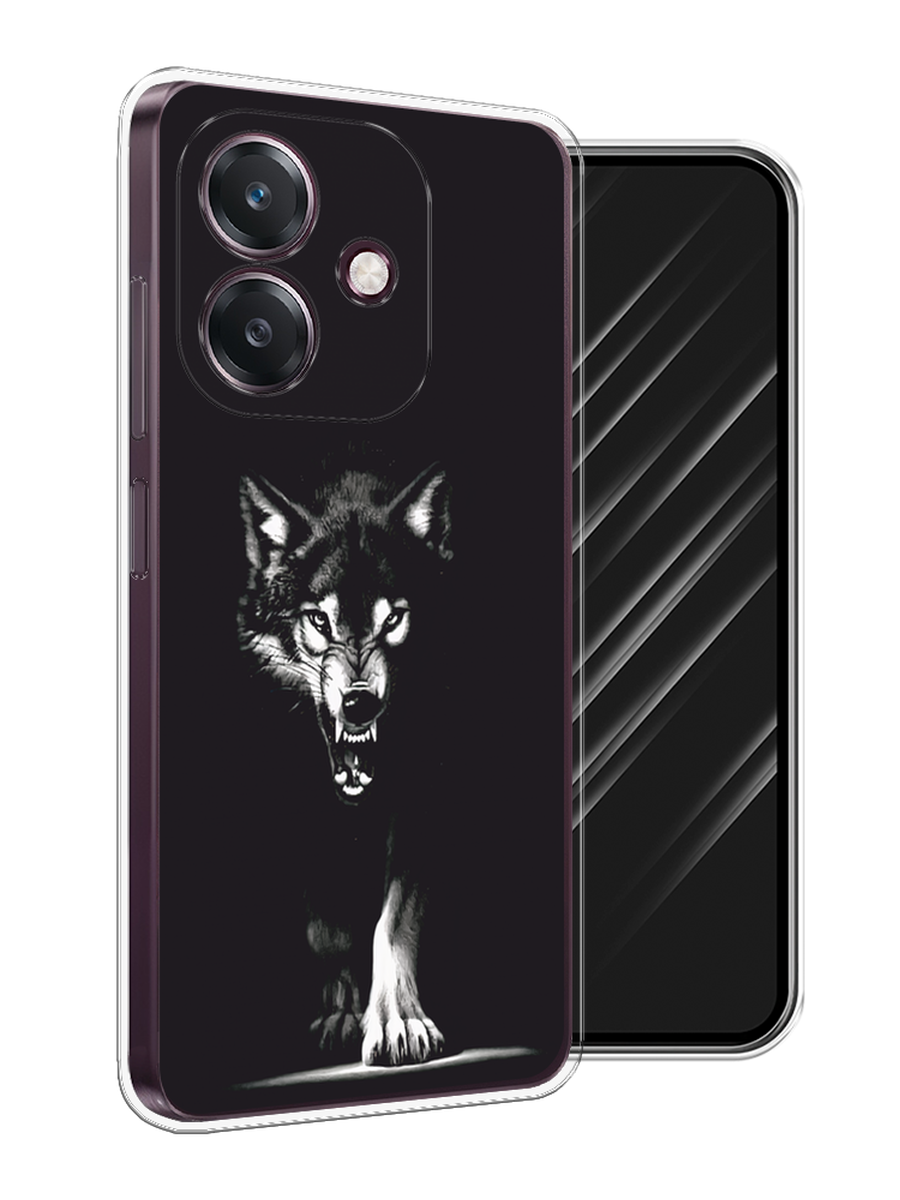 

Чехол Awog на Oppo A3 "Волк выходит из ночи", Серый;черный;белый, 2518650-1