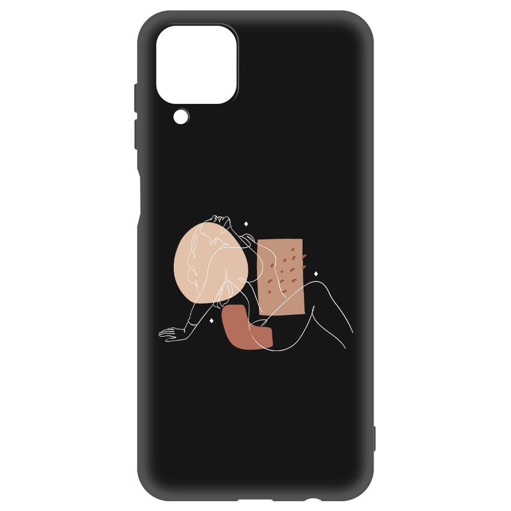 

Чехол-накладка Krutoff Soft Case Чувственность для Samsung Galaxy A12 (A125) черный
