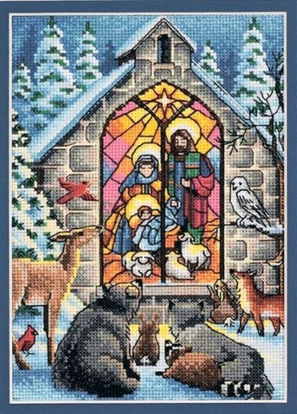 фото Набор для вышивания dimensions dms-08787 святое рождество