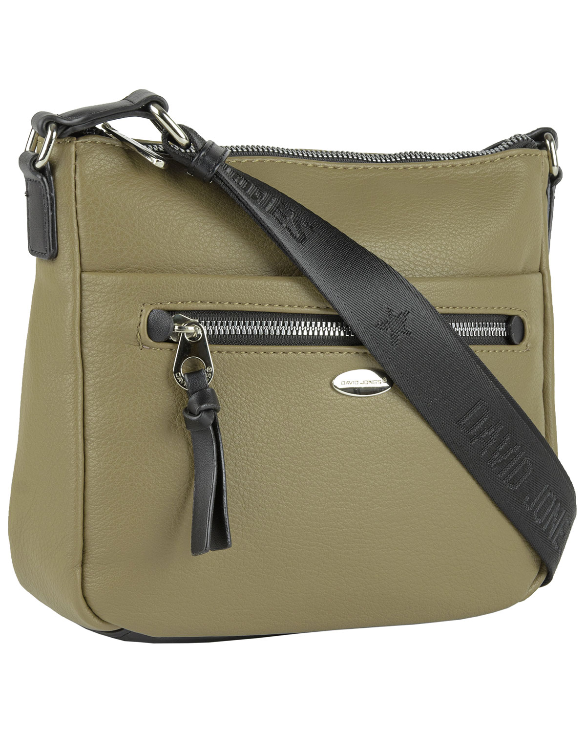 фото Сумка кросс-боди женская david jones 67421dd olive-green