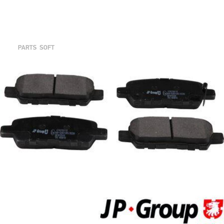 

Тормозные колодки JP Group дисковые 4763700110