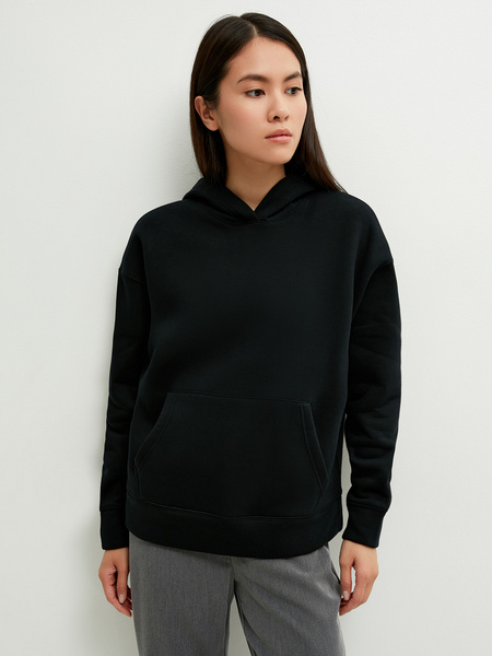 

Худи женское ZARINA 2368513404 черное XS, 2368513404