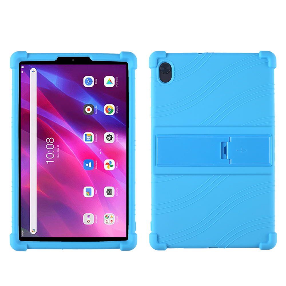 

Накладка MyPads для Lenovo Tab K10 10.3 креативный дизайн голубой, Heavy