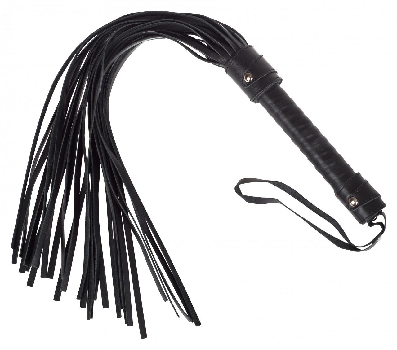 Плетка флогер Fire Horse, БДСМ, 006-001к, черный