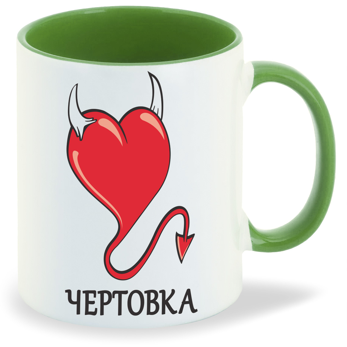 

Кружка CoolPodarok Чертовка, Чертовка