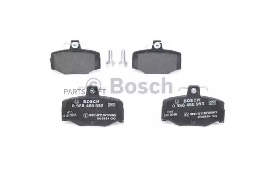 

Колодки Тормозные Nissаn Аlmеrа Ii Рrimеrа Р10/Р11 BOSCH 0986460993