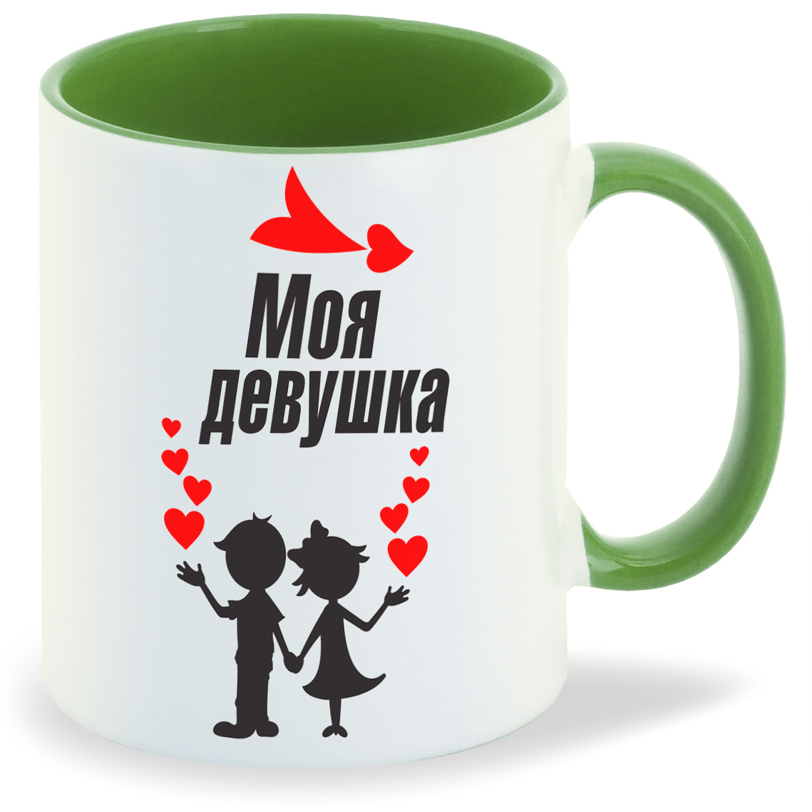 

Кружка CoolPodarok Моя девушка есть пара, Моя девушка есть пара