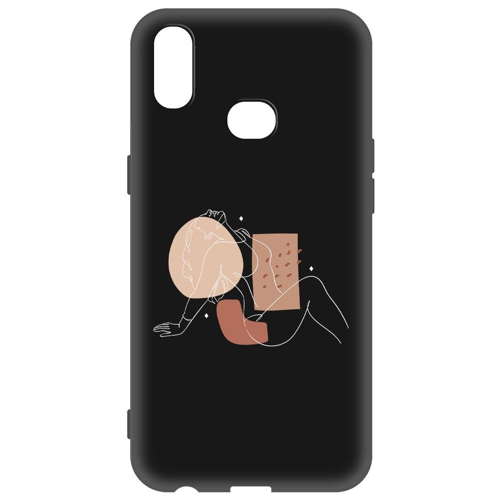 

Чехол-накладка Krutoff Soft Case Чувственность для Samsung Galaxy A10s (A107) черный