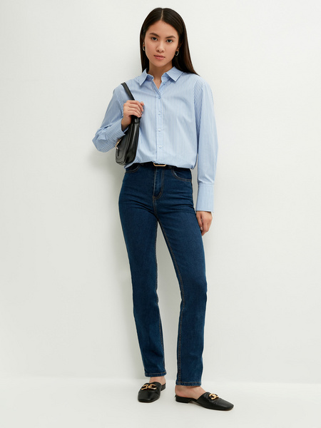 

Джинсы женские ZARINA 2460453753 синие S, 2460453753