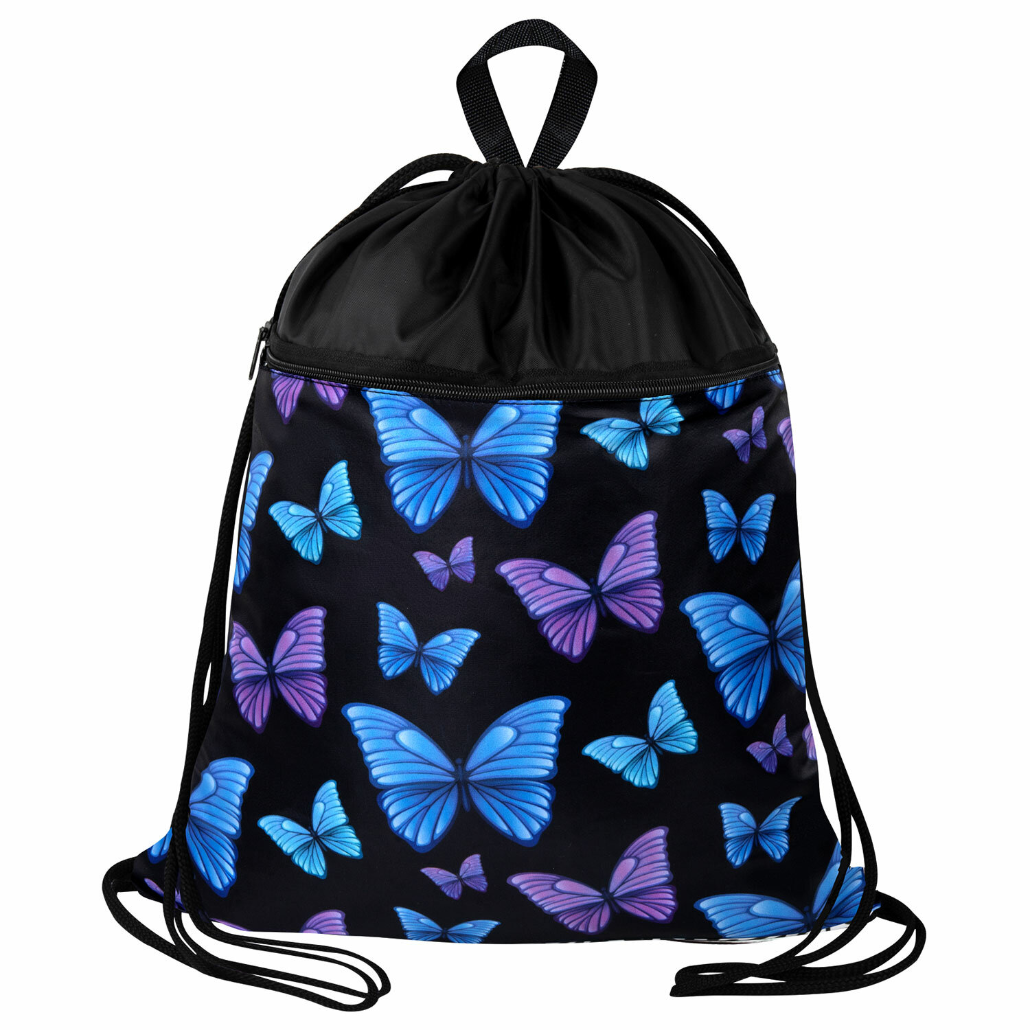 Мешок для обуви Braubergсумка для сменки в школучехол с петлейкарманом на молнии272402 887₽