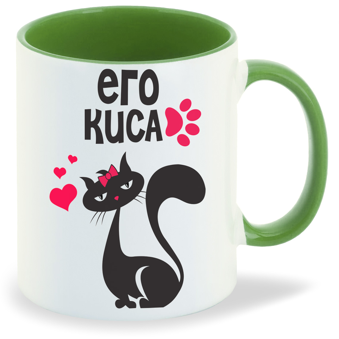 

Кружка CoolPodarok его киса есть пара, его киса есть пара