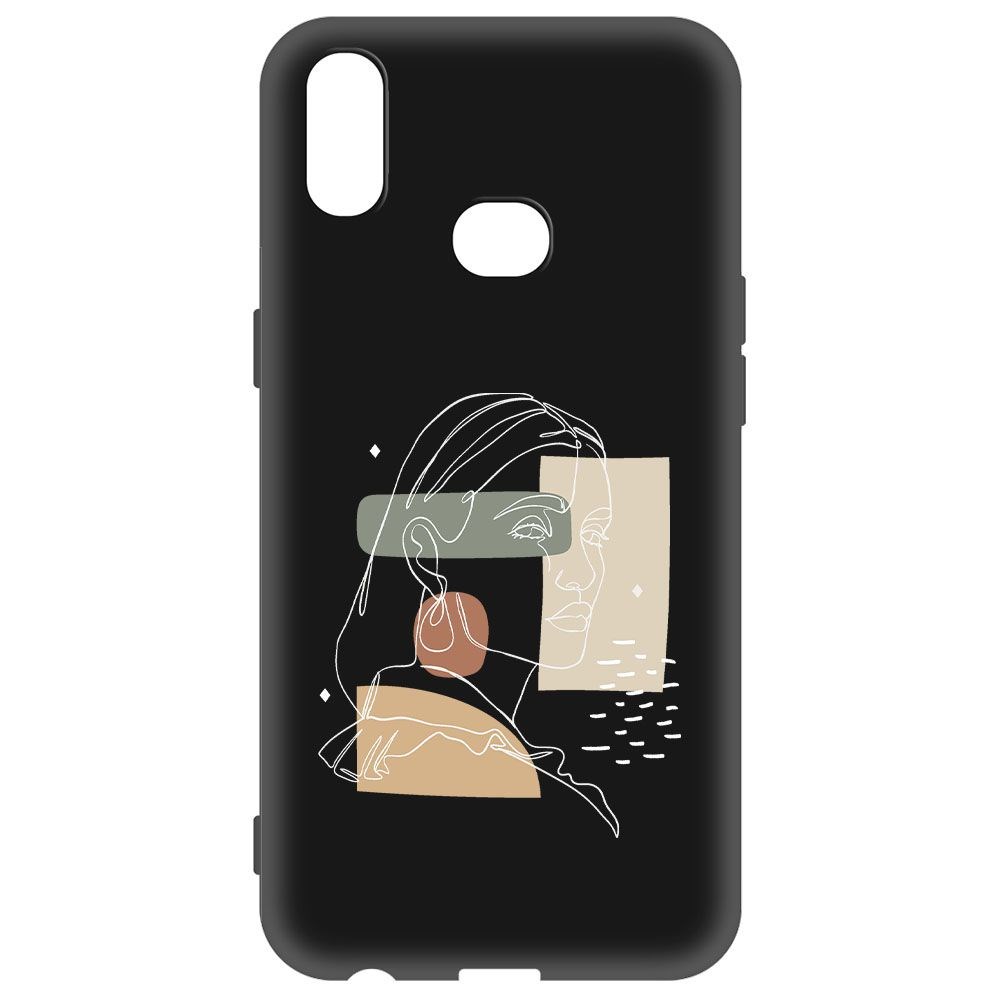 

Чехол-накладка Krutoff Soft Case Уверенность для Samsung Galaxy A10s (A107) черный
