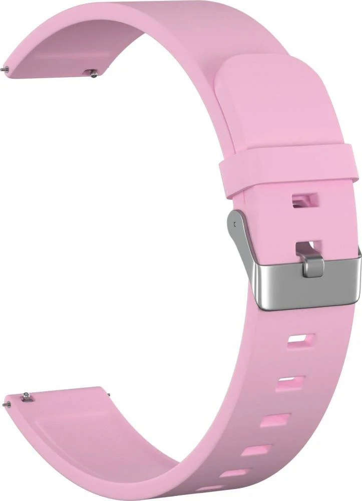 

Ремешок силиконовый GSMIN Elate 22 для Ticwatch Pro (Темно-розовый), Ремешок силиконовый GSMIN Elate 22 для Ticwatch Pro