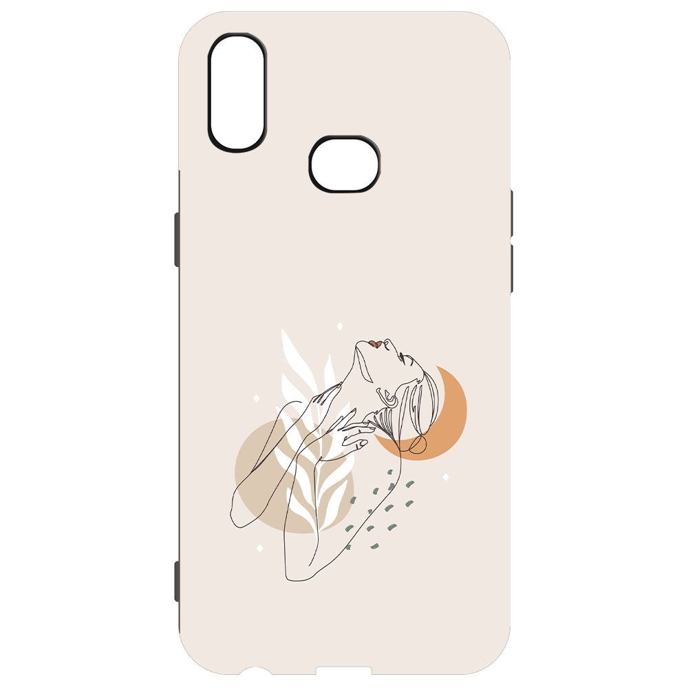 

Чехол-накладка Krutoff Soft Case Женственность для Samsung Galaxy A10s (A107) черный